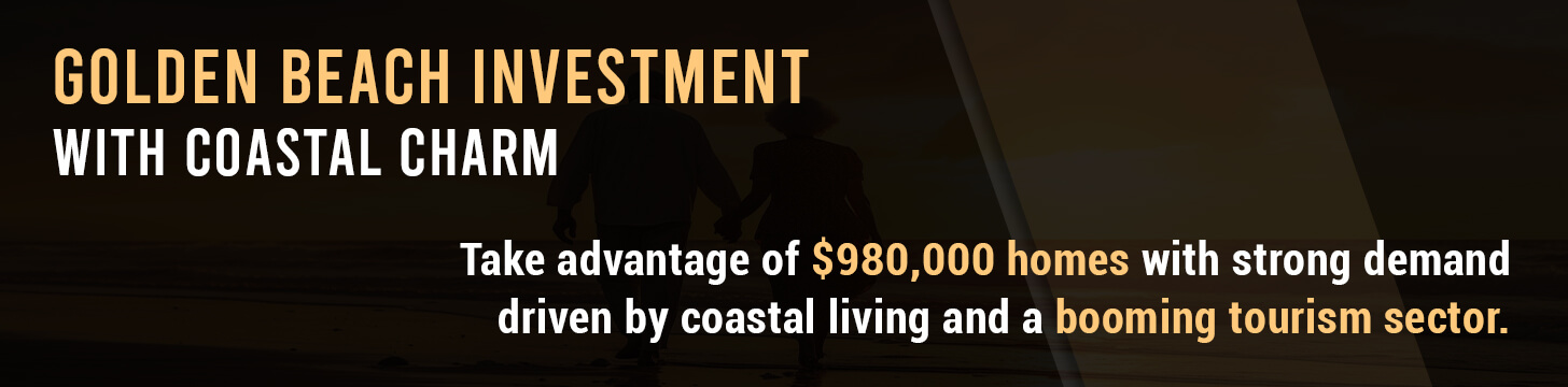 Golden Beach Investment with Coastal Charm