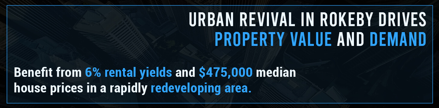 Urban Revival in Rokeby Drives Property Value and Demand