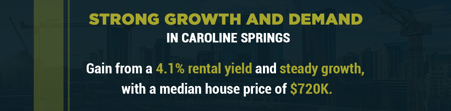 Strong Growth and Demand in Caroline Springs