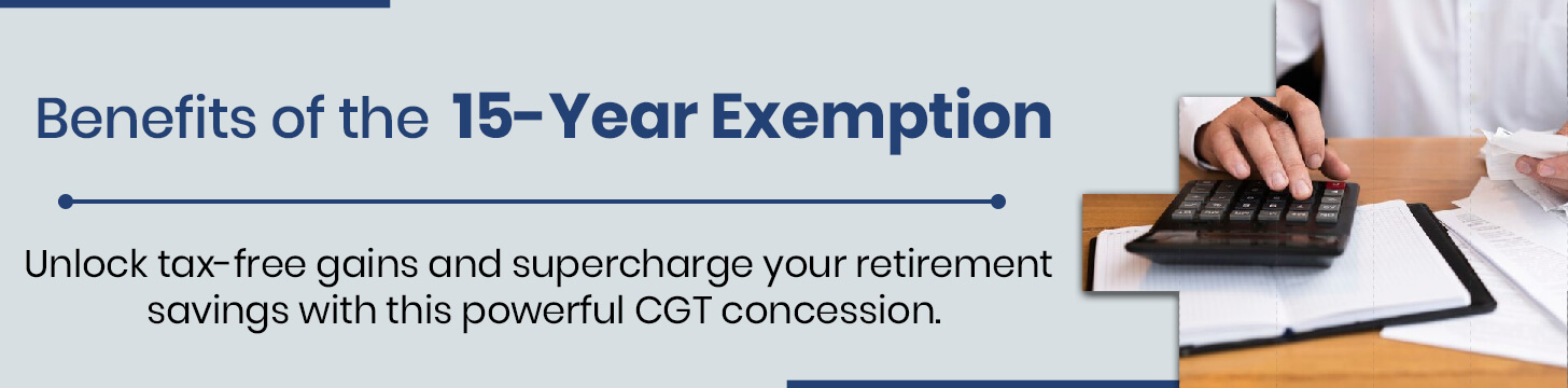 Benefits of the 15-Year Exemption