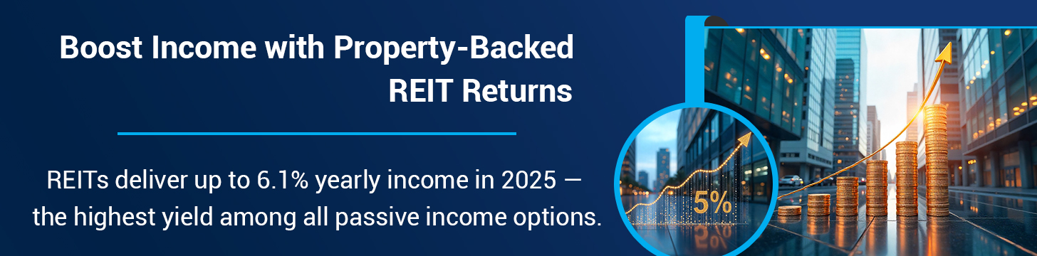 Add REITs for Property Linked Income Growth