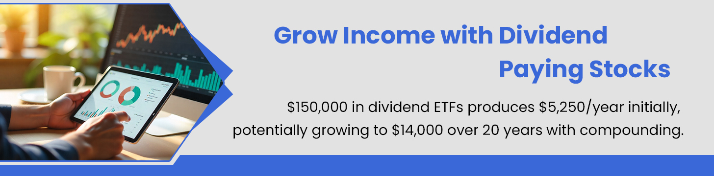 Cashflow with Dividend Shares