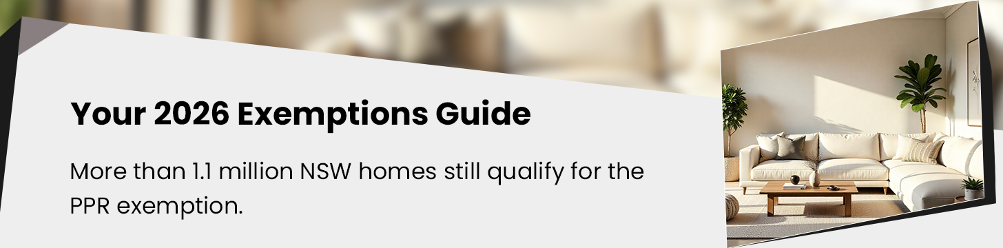 Checking the Exemptions that still apply under the NSW Land Tax Threshold 2026