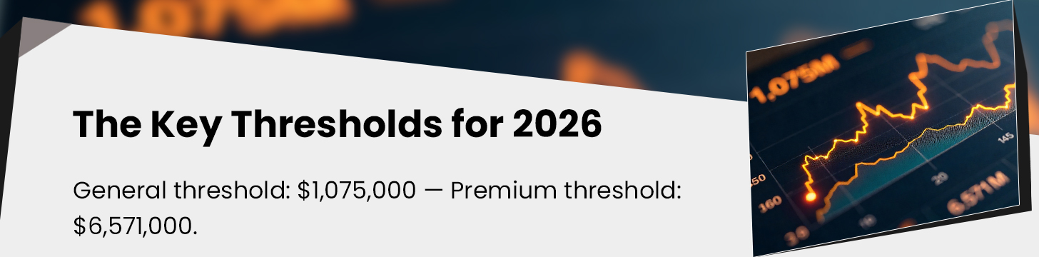 Knowing the threshold values that apply to land tax in 2026
