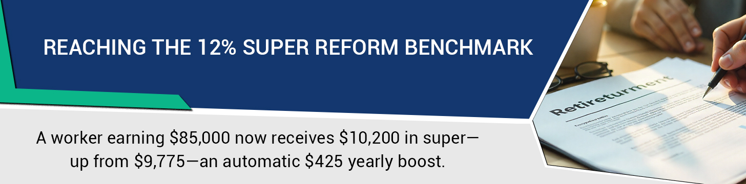 Reaching 12% — The Final Step of Super Reform