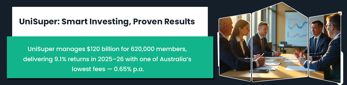 UniSuper – Where Academic Expertise Meets Real-World Results