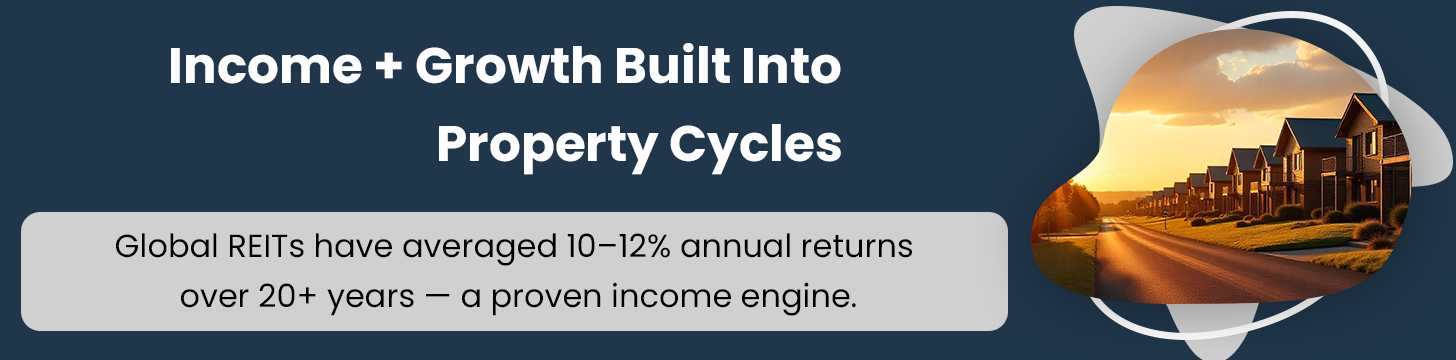 REITs for Stable Income and Property Growth